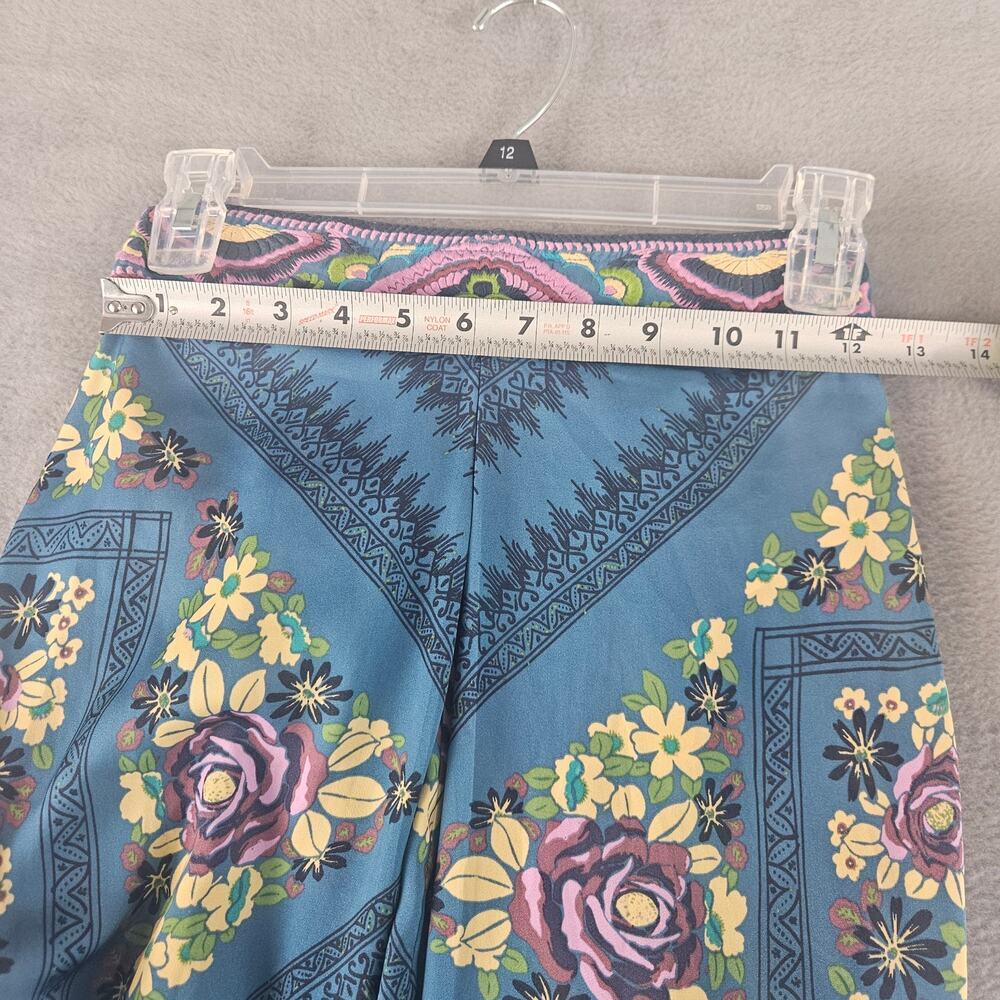 Free People Serendipity Wide Leg Floral Jumpsuit Size Small - Picture 5 of 10